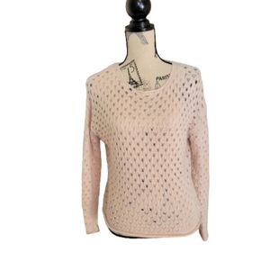 BEABOUTTO** Sheer sweater sz S